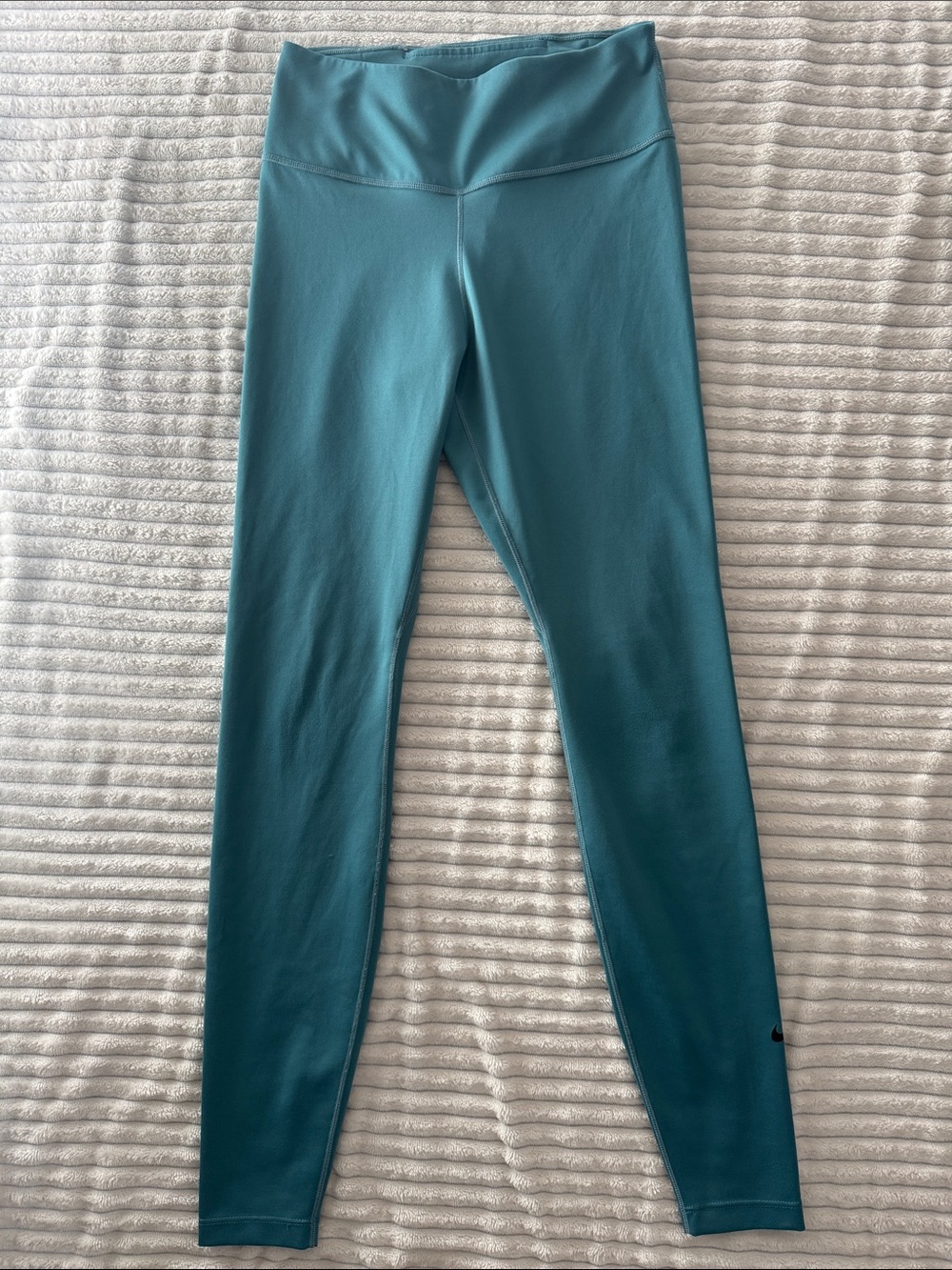 Nike Dri-FIT Women’s High-Waisted Training Leggings Teal Blue Size Small